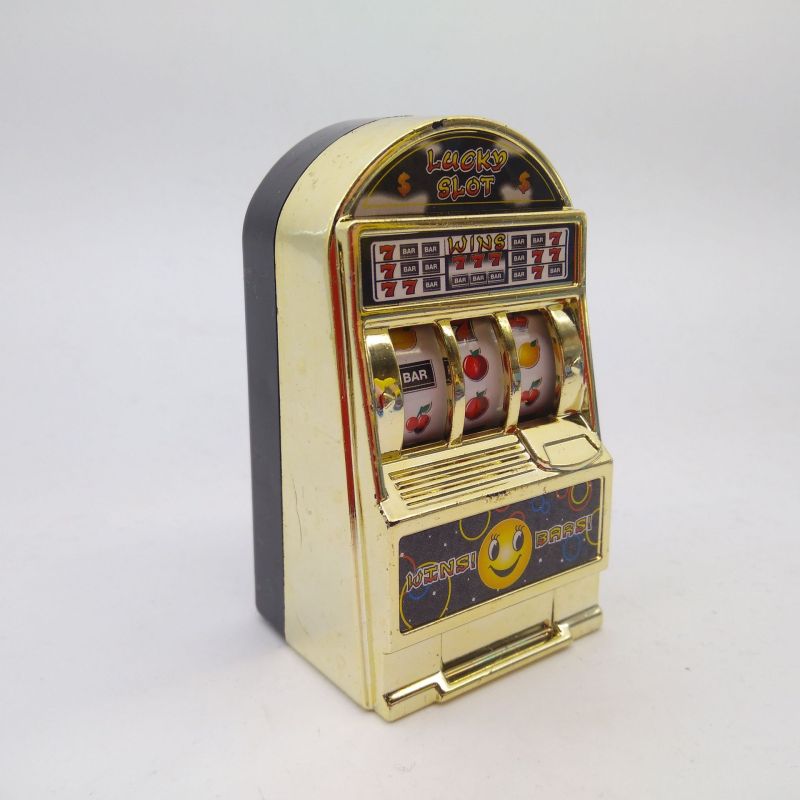 Slot Machine: Compact Portable Silver Casino Toy - Durable ABS Plastic Educational Interactive Playset for Kids, Adults and Family Playrooms - Image 4
