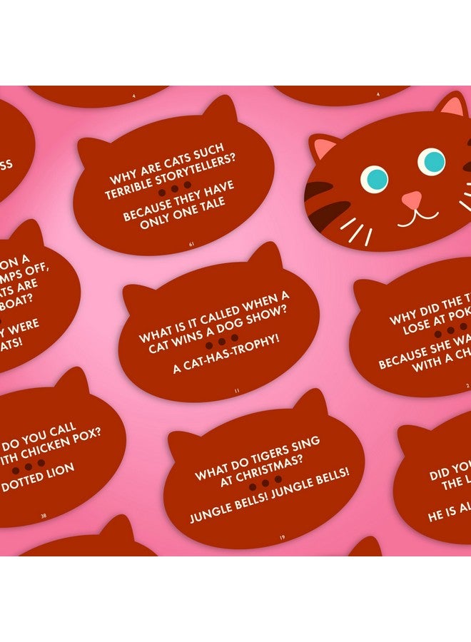 Ridley's Ridley’s 100 Paw-Some Cat Joke Cards - Includes 100 Jokes for Kids and Adults, Funny Jokes for Family-Friendly Fun, Makes a Great Gift Idea - Image 5