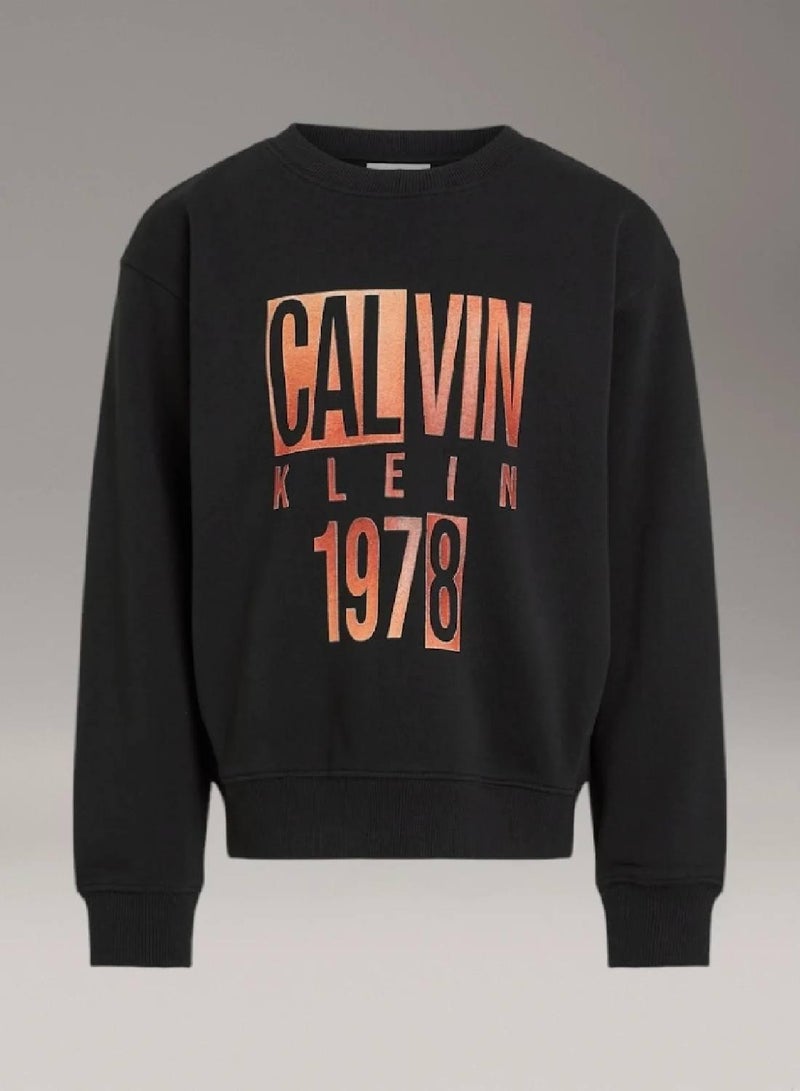 Calvin Klein Jeans Gradient Graphic Sweatshirt - Image 3