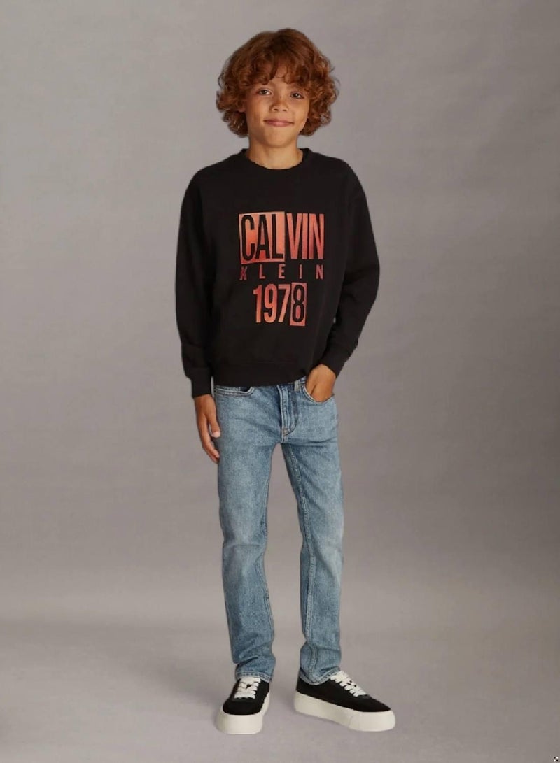 Calvin Klein Jeans Gradient Graphic Sweatshirt - Image 4