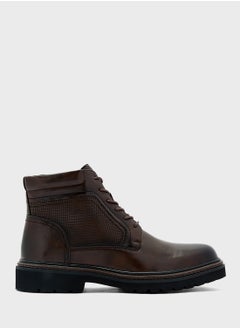Robert Wood Casual Ankle Lace Up Boots  - Image 1