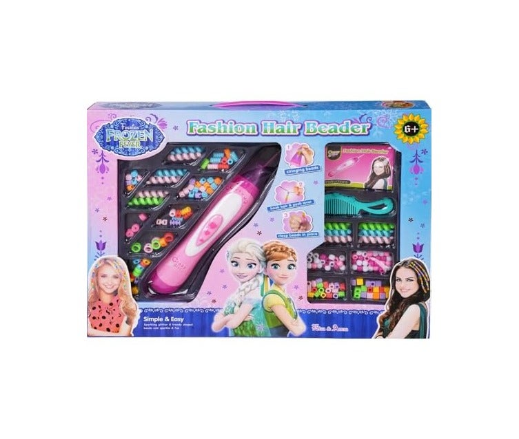 Plastic Hair Braiding Machine – with Accessories for Girls – Hair Accessories Design and Creativity Toy – Fun Educational Gift - Image 2
