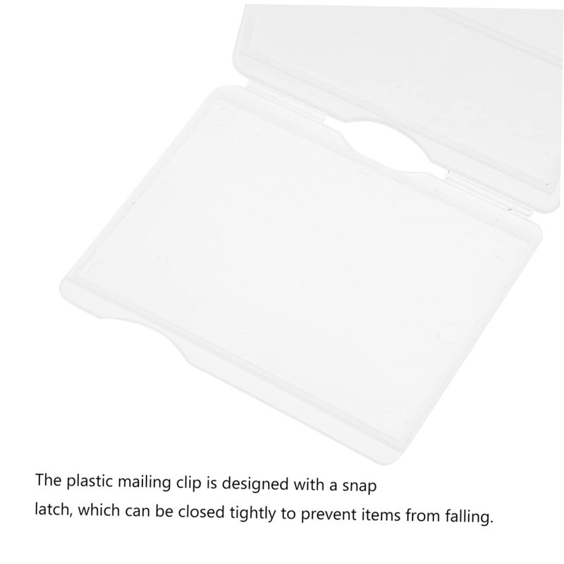 Alipis 100pcs Stackable Slide Storage Bins with Tray Small Organizing Holders Polypropylene Microscope Slide Container Box - Image 5
