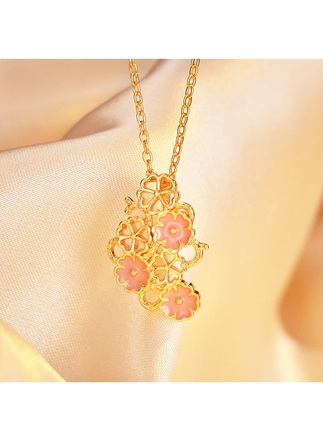 KUYING Fashionable Retro Light Luxury Personalized Necklace 