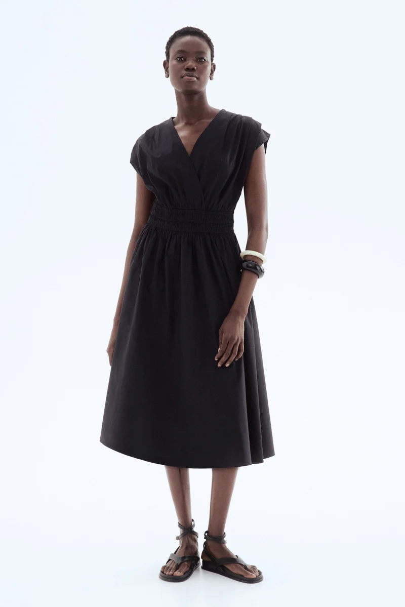 H&M Smock-waisted cotton dress