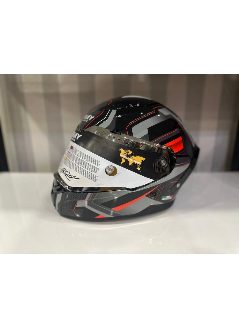 sway Helmet Sw 850 Black/white Full Face  - Image 1
