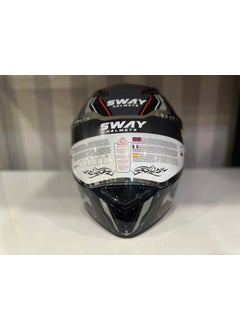 sway Helmet Sw 850 Black/white Full Face  - Image 2