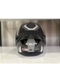 sway Helmet Sw 850 Black/white Full Face  - Image 4