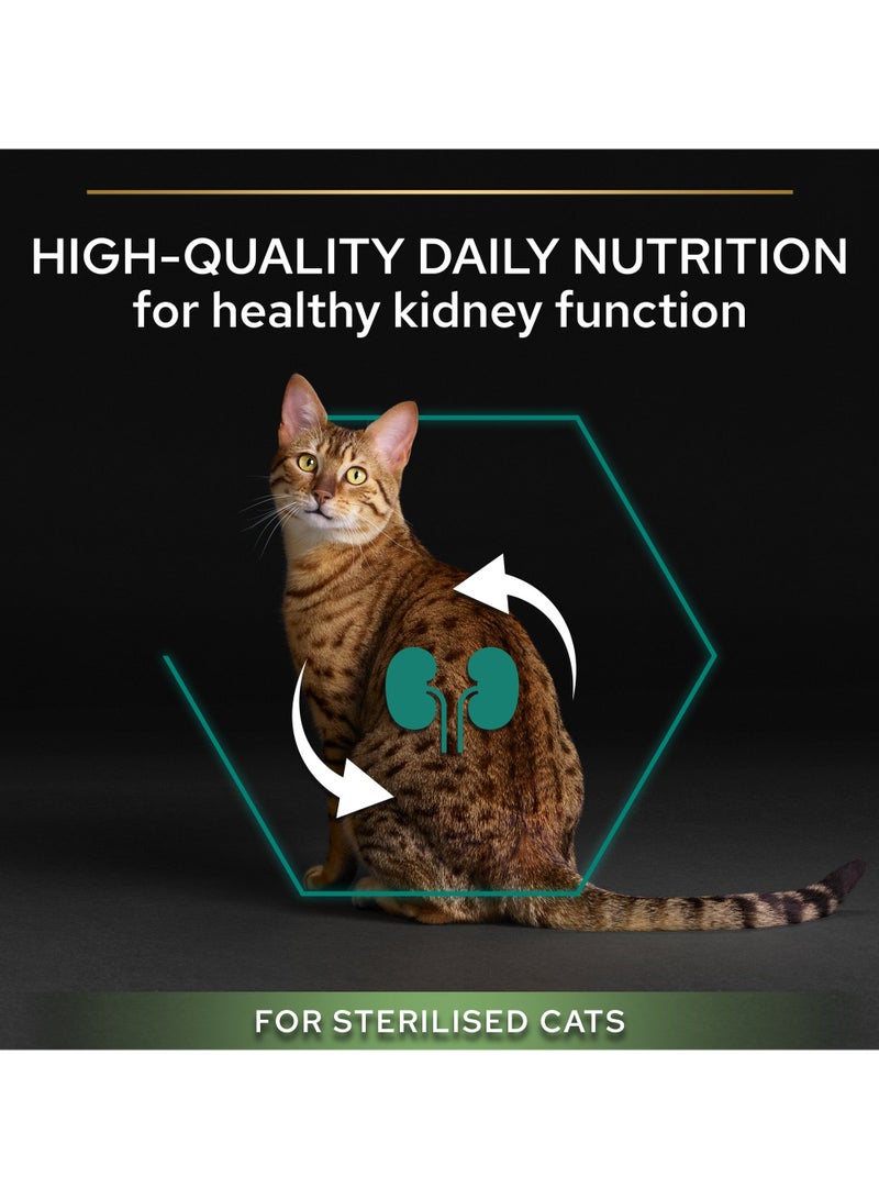 Purina Pro Plan Sterilised Adult Renal Plus Dry Cat Food With Turkey 3kg - Image 4