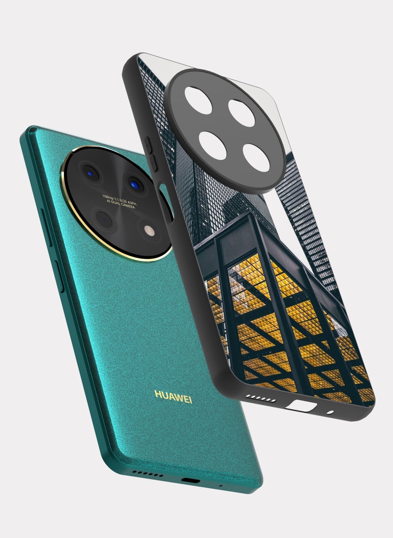 PXLAAT Huawei Nova 12i case cover Architectural Towers Design - Image 2