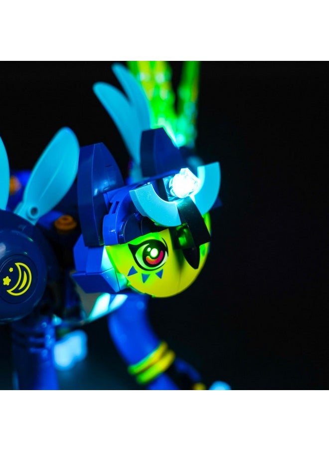 Vonado VONADO LED Light Kit Compatible with Lego Zoey and Zian The Cat Owl 71476 DREAMZzz (Lights Only, No Models) Creative Lighting Set Accessories Compatible with Lego 71476 Building Set  - Image 4