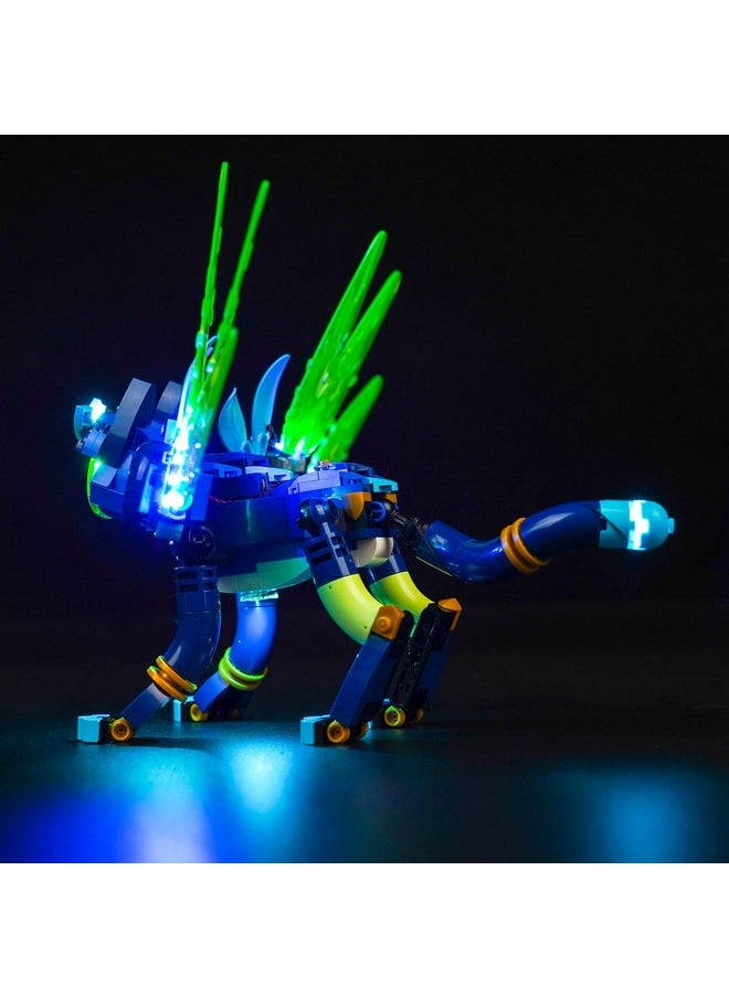 Vonado VONADO LED Light Kit Compatible with Lego Zoey and Zian The Cat Owl 71476 DREAMZzz (Lights Only, No Models) Creative Lighting Set Accessories Compatible with Lego 71476 Building Set  - Image 5