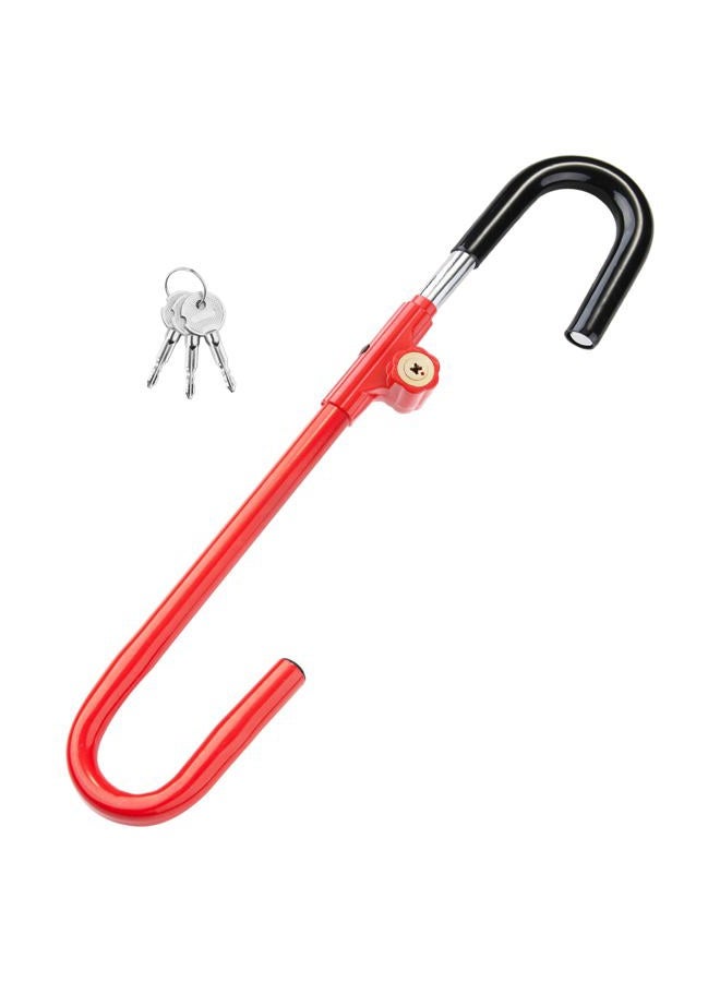 Cartman Anti-Theft Steering Wheel Lock, Brake Pedal Adjustable Lock - Image 1