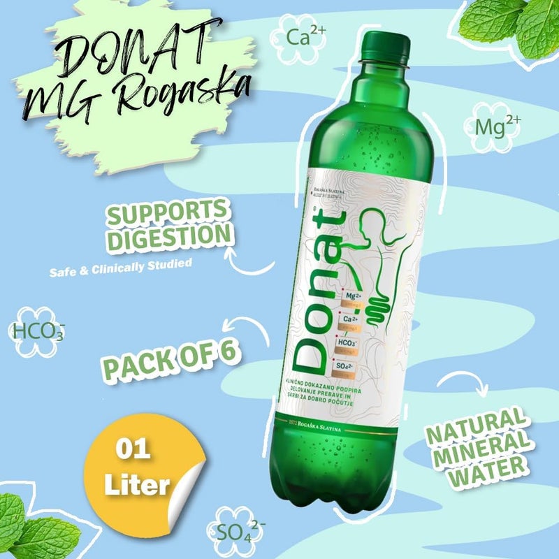 SORINA Rogaska Donat Mg Mineral Water 6 Pack - Image 5