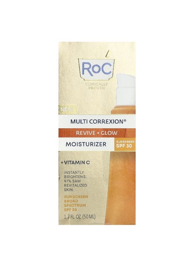RoC - RoC, Multi Correxion®, Revive + Glow Moisturizer, SPF 30, 1.7 fl oz (50 ml) - Image 1