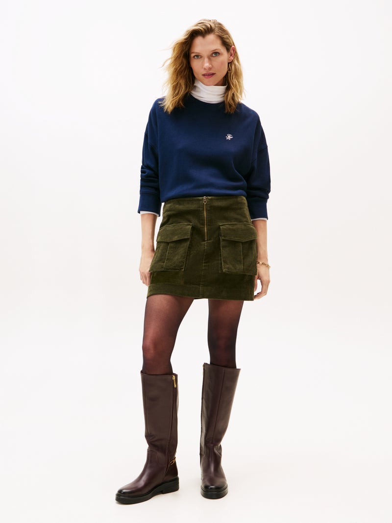 تومي هيلفيغر سويتشيرت بخامة قطنية بيكيه - Image 4