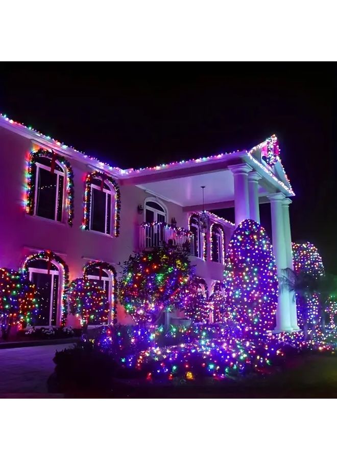 Solar Outdoor String Lights 20 LEDs Motion Sensor IP44 8 Modes Garland for Christmas Tree Garden Wedding Party Balcony Plug Free Decoration White - Image 5