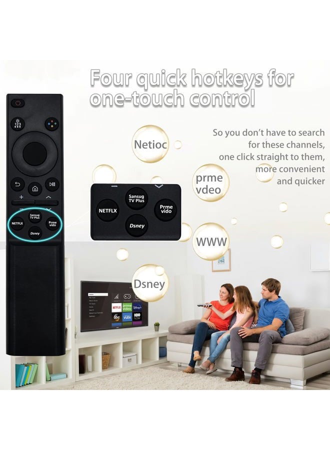 Bxmgr BN59-01388A TM2240A BN59-01457A Remote Compatible with Crystal UHD NEO QLED TV 4K CU7000 DU7200 Series Smart TV, UN43CU7000 UN55CU7000 Model TV, Replace BN59-01388H with 4 Hot Key, 5 Years Warranty - Image 3