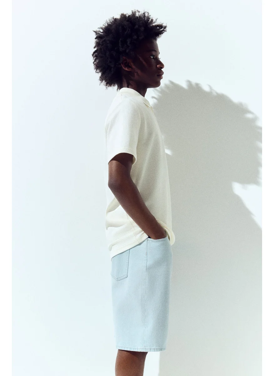 اتش اند ام Loose-Fit Denim Shorts