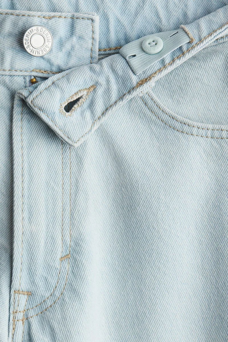 H&M Loose-Fit Denim Shorts