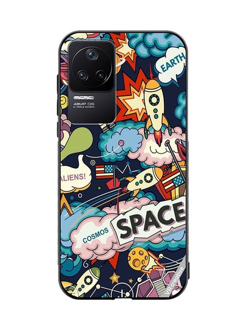 Protective Case Cover For Xiaomi Redmi K50 Space Design Multicolour