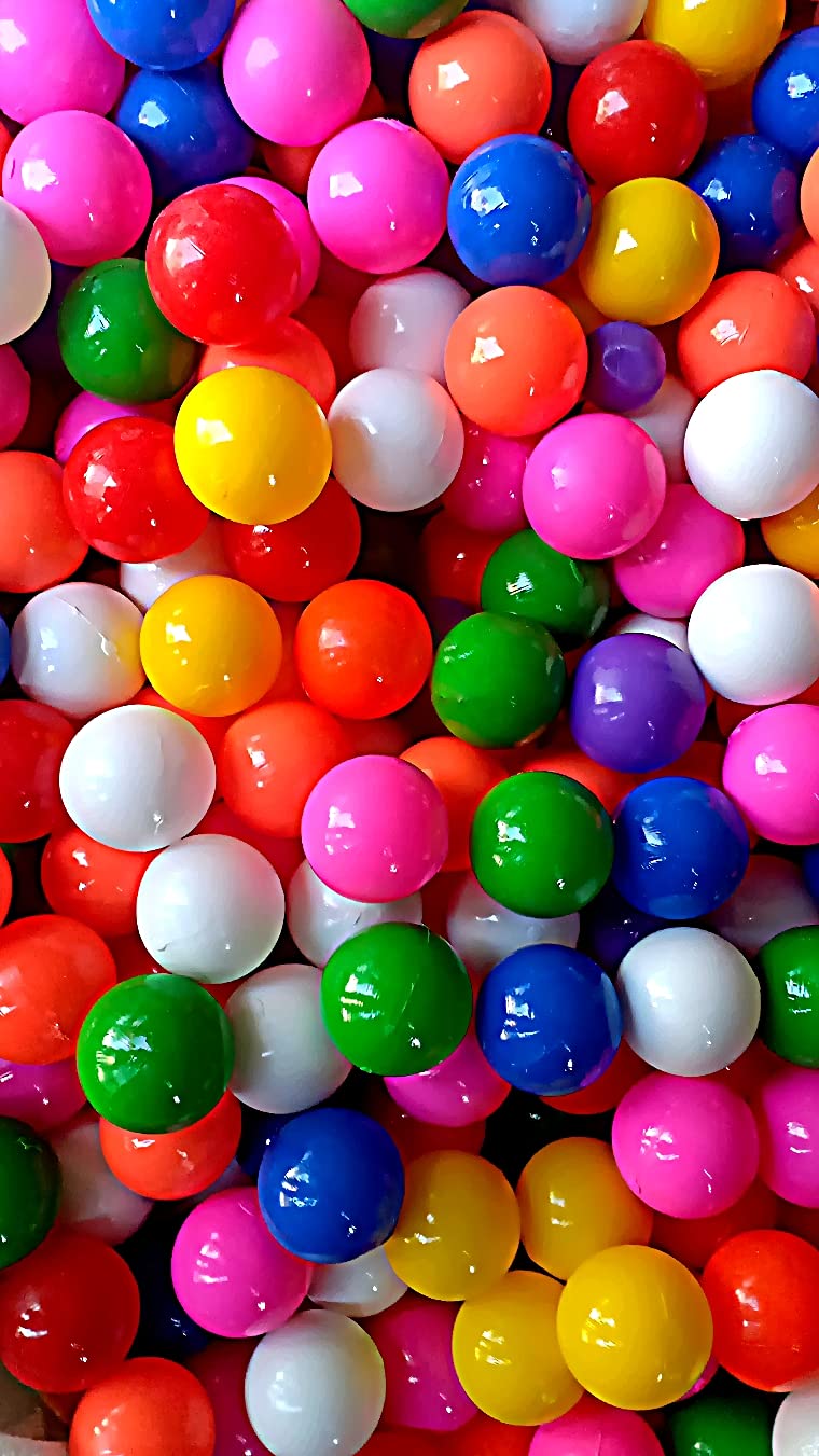 EEVOVEE , 100 Pcs 4 cm Soft and Safe Plastic Pool Softball for Kids. 8 Colorful (BPA-Free and Non-Toxic Plastic Balls for Kids - ISI 9873 Safety Certified), Multicolour - Image 5