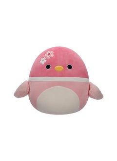 Squishmallows 12 inch Medium Plush Sonja Pink Mallard Duck with Sakura Flowers Officially Licensed Kellytoy Plush Toy Colorful Soft Gift for Kids Girls & Boys Washable Squishy Stuff Toy Multicolor All Age  - Image 1