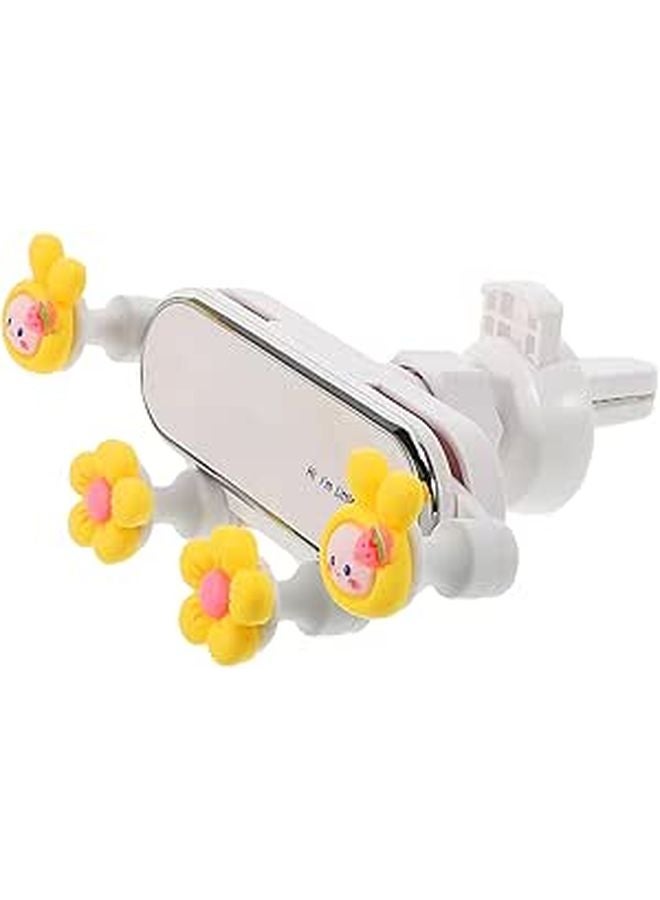 Rabbit Car Phone Holder Vent Mount Easy Install For Safe Driving Navigation - Image 1
