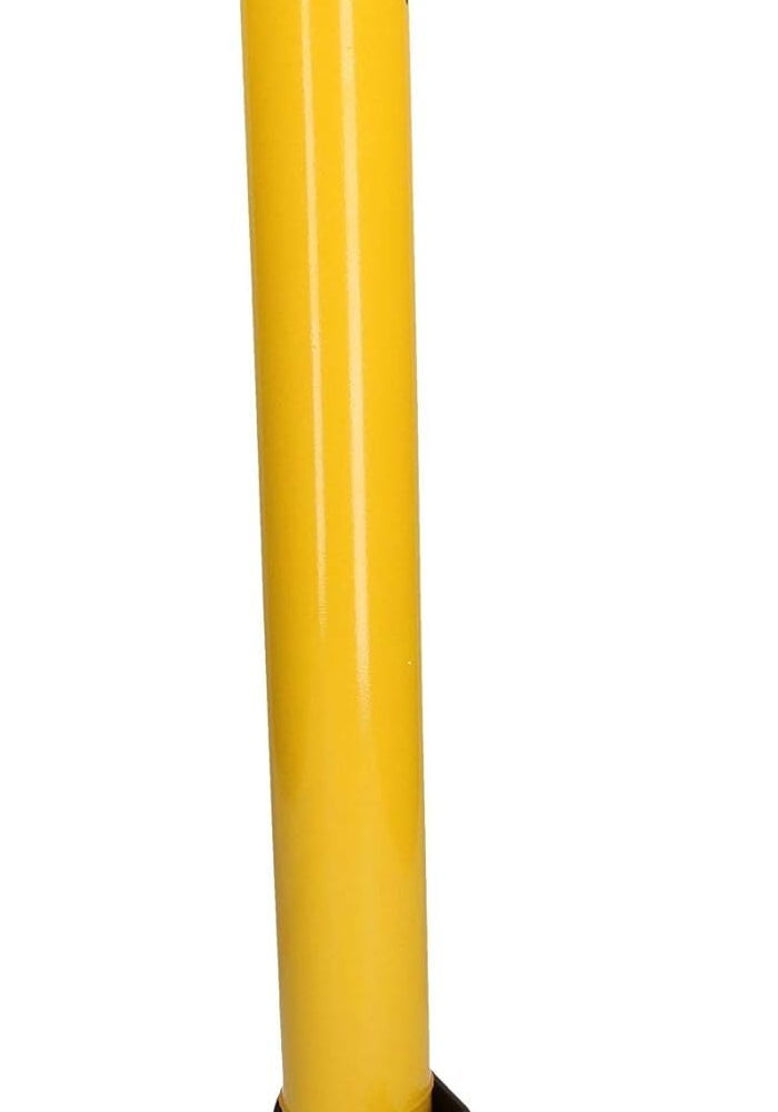 AB Tools Maypole Round Fold Down Security Post with Integral Lock - Yellow - Image 2