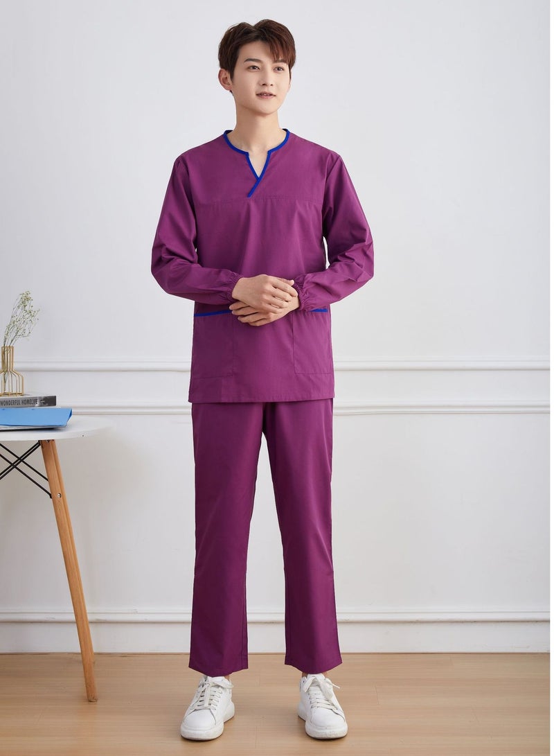 KUYING New Nurse Uniform Split Set Medical Work Uniform - Image 1