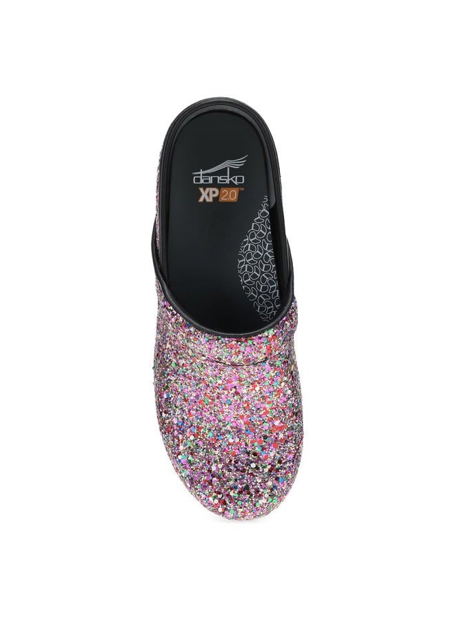 Dansko XP 2.0 Clogs - Lightweight Slip-Resistant Footwear for Comfort and Support - Ideal for Long Standing Professionals - Nursing, Healthcare Professionals, Party Glitter, 6.5-7 - Image 2