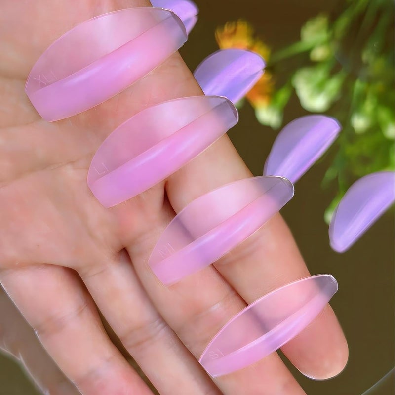 ICONSIAM Lash Lift Ribbons Eyelash Lifting Shields Mate Mini Lami Lamination Roller Tool Soft Silicone Perm Rod Ribbon Gel Eyelash Perming Covers Mini Lash Tape String Candy color  2 Curl Version