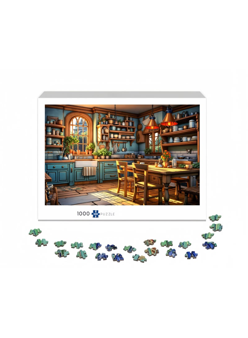 1000 Puzzles,Dawn's Kitchen Theme,Challenge Puzzles - Image 2