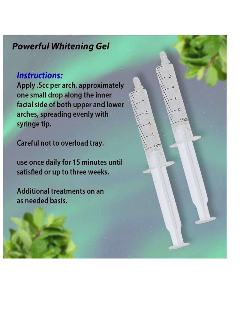 برايت وايت سمايلز مجموعة جل تبييض الأسنان (4) حقن سعة 10 سم مكعب (لتبييض الأسنان فقط) بيروكسيد الكارباميد بنسبة 44% - Image 2
