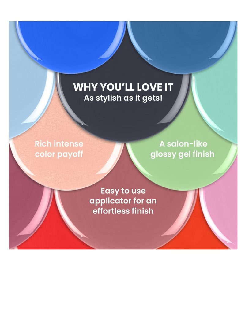 لاكمي جل أظافر أبسلوت ستايليست أزور ووترز، 12 مل - Image 4