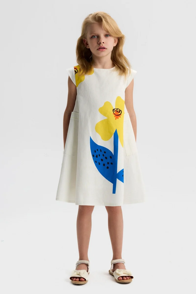 NK Kids Girls' Summer Dress 4-8 Years 71512