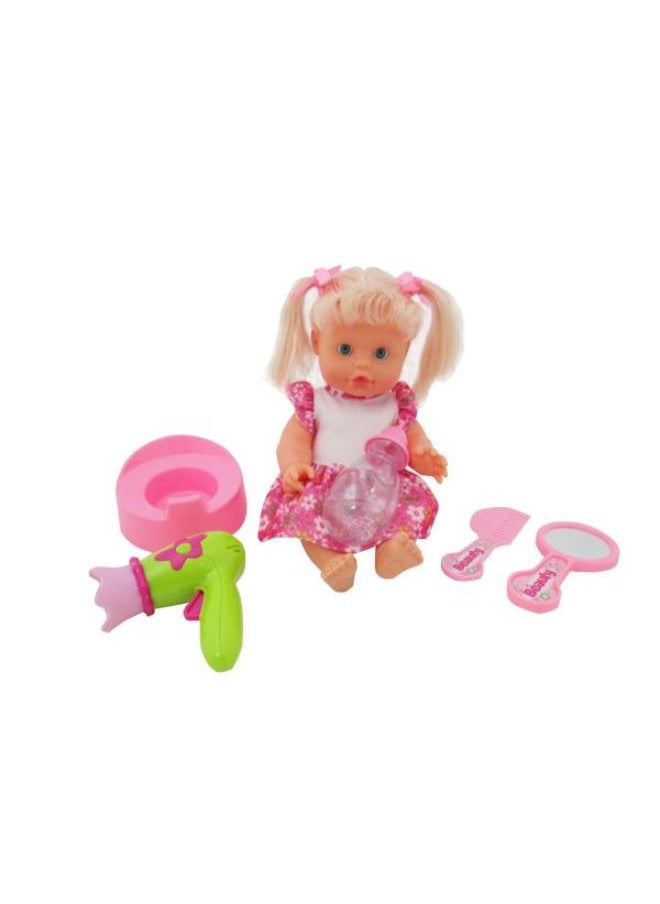 Bambolina Amore Hair Set Doll  - Image 1