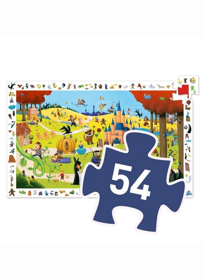 DJECO Tales Observation Puzzle - 54Pcs