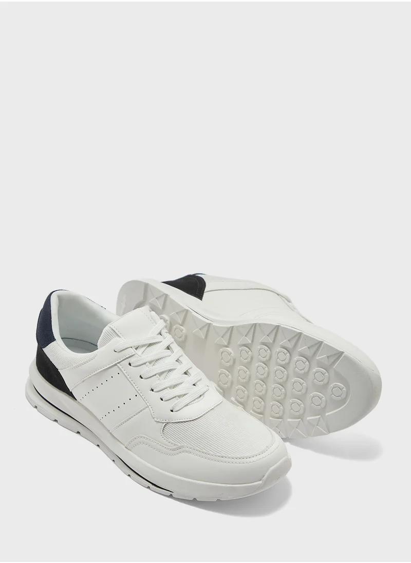 سفنتي فايف Corduroy Detail Casual Sneakers