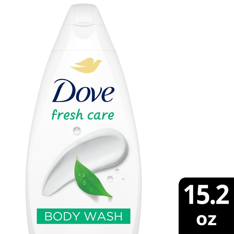 Dove Body Wash Fresh Care 2-Pack â€“ Revitalizing & Moisturizing Cleanser for Smooth, Soft Skin, 15.2 Oz Ea - Image 3