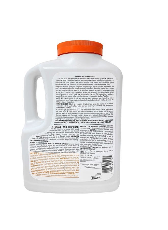 SpaGuard Enhanced Spa Shock 6lbs  - Image 2