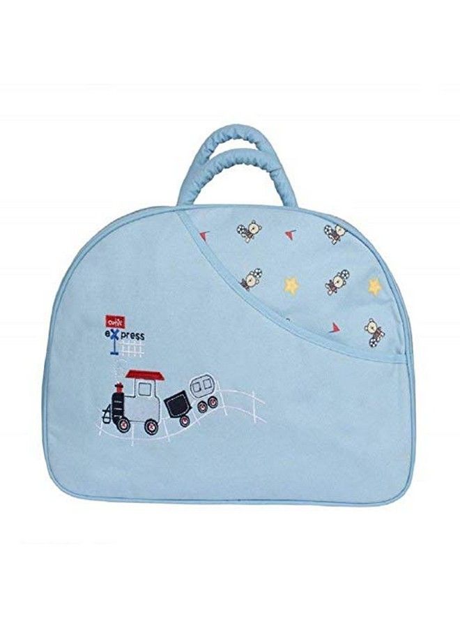 Chinmay Kids Baby Diaper Bag Stylish Polyester Organizer Backpack For New Born Baby Mother Mom For Casual Travel Outing & Traveling Sky Blue  - Image 2