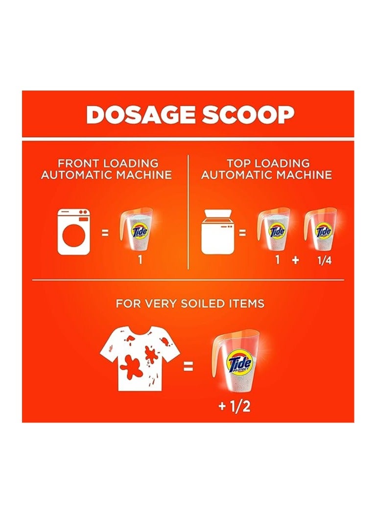 تايد مسحوق تنظيف بروتيكت مضاد للبكتيريا للغسالات نصف اتوماتيك 2.5 كجم من تايد - Image 2
