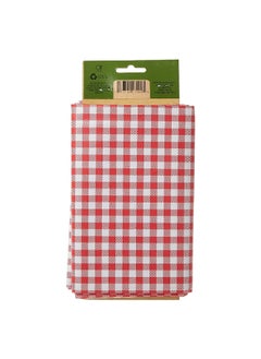 Coghlan's High-Quality Vinyl Table Cloth Red and White 54 x 72 Inch 7920  - Image 2