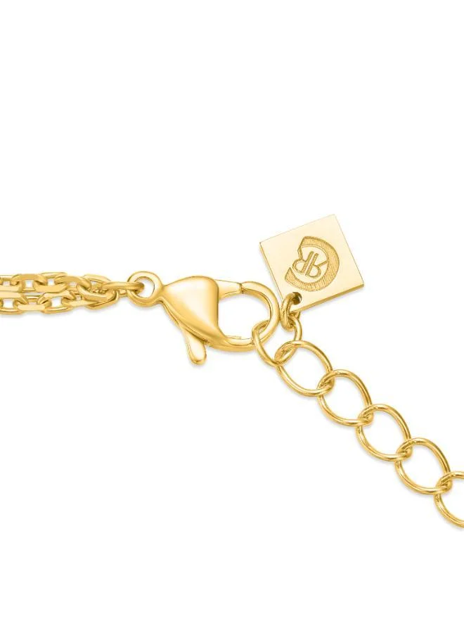 شيروتي 1881 قلادة سيلفيا بطبقتين بتصميم ممسحة كبيرة