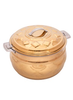 ZOLTEN Stainless Steel New Diamond Hotpot 7.5 Liters Gold Colour  - Image 1