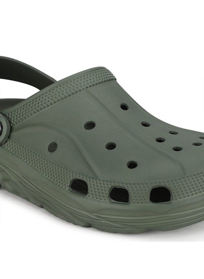 كامبس قبقاب رجالي من Campus GC-4003 باللون الزيتوني - 8 المملكة المتحدة/الهند GC-4003 - Image 4