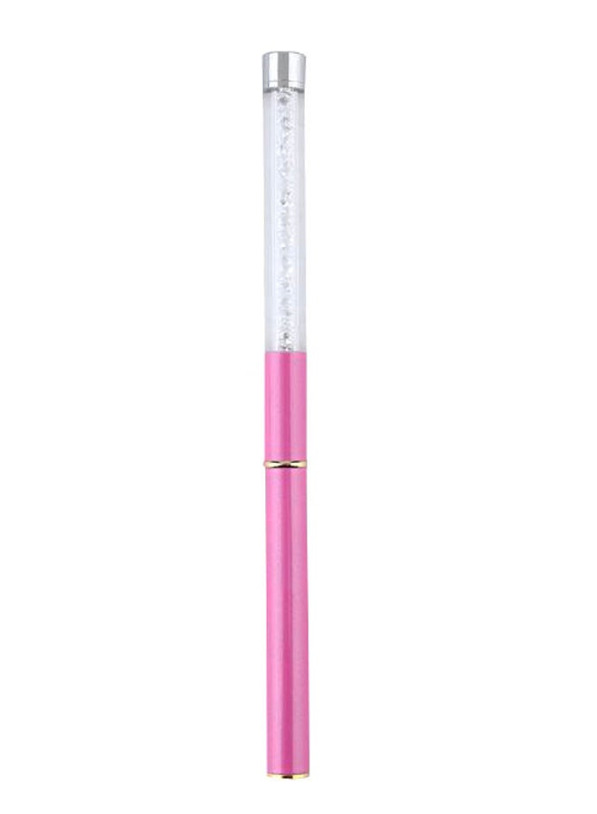 Loquat Nail Art Paiting Carving Pen Pink/White - Image 1