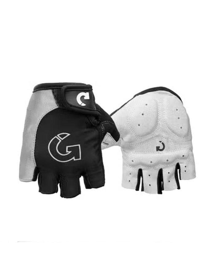 Cycling Gloves Men’s Half-Finger – Grey, XL Size, Breathable, Padded Palm, for Bike
