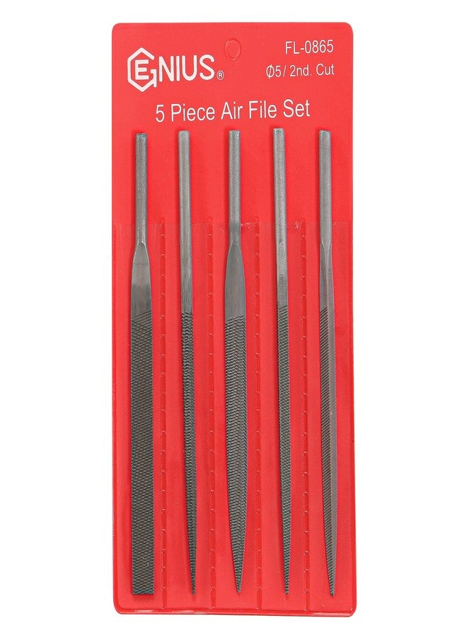 Genius Tools FL-0865 5 Piece Air File Set